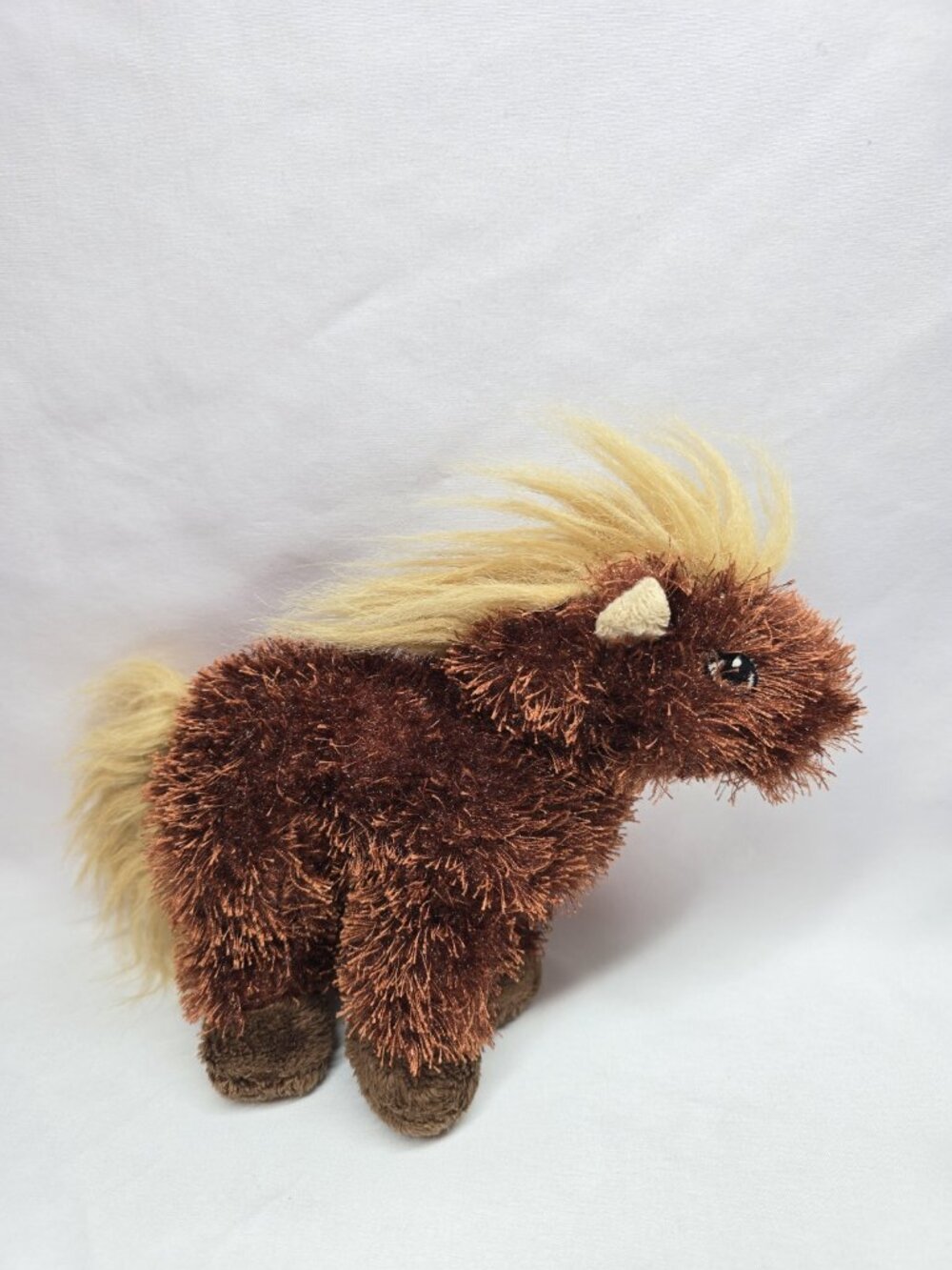 GANZ Webkinz Lil Kinz Brown Horse NO CODE HS103 Plush Toy Stuffed Animal